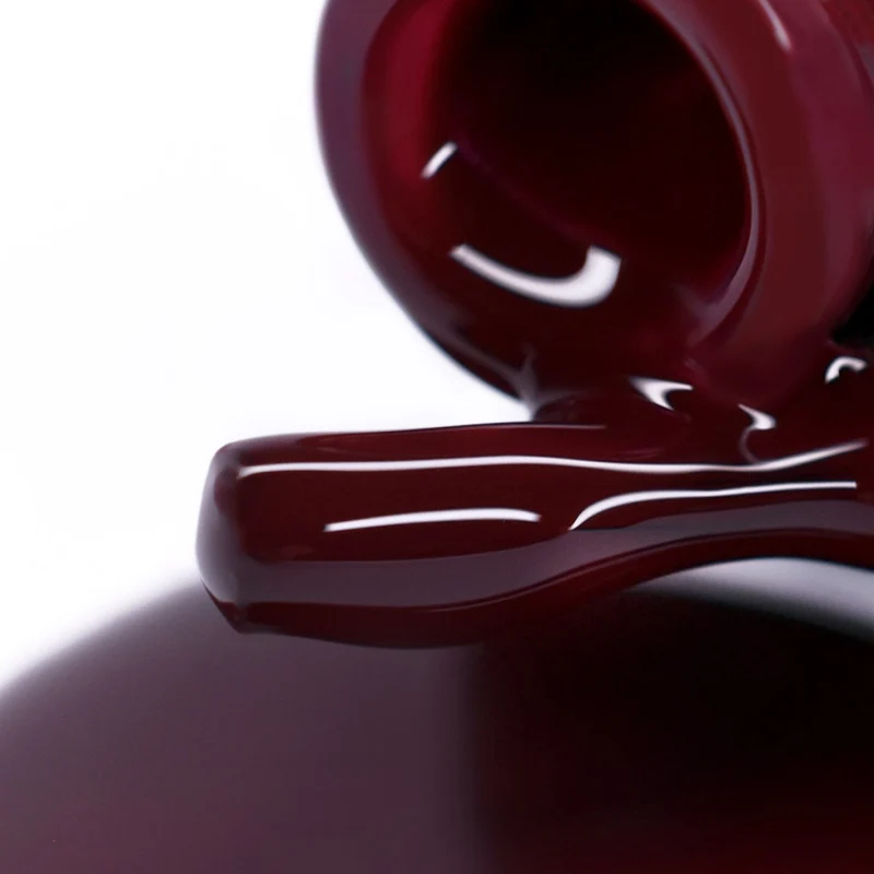 PNB dark red gel nail polish 338 Bugatti