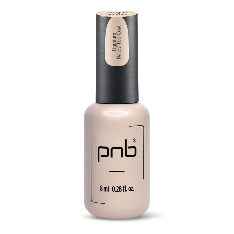 PNB Titanium Base/Top Coat 2-in-1 gel nail polish 8ml