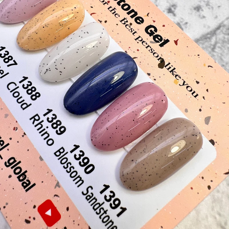 ICEGEL Khanstone gel polish 1384-1391