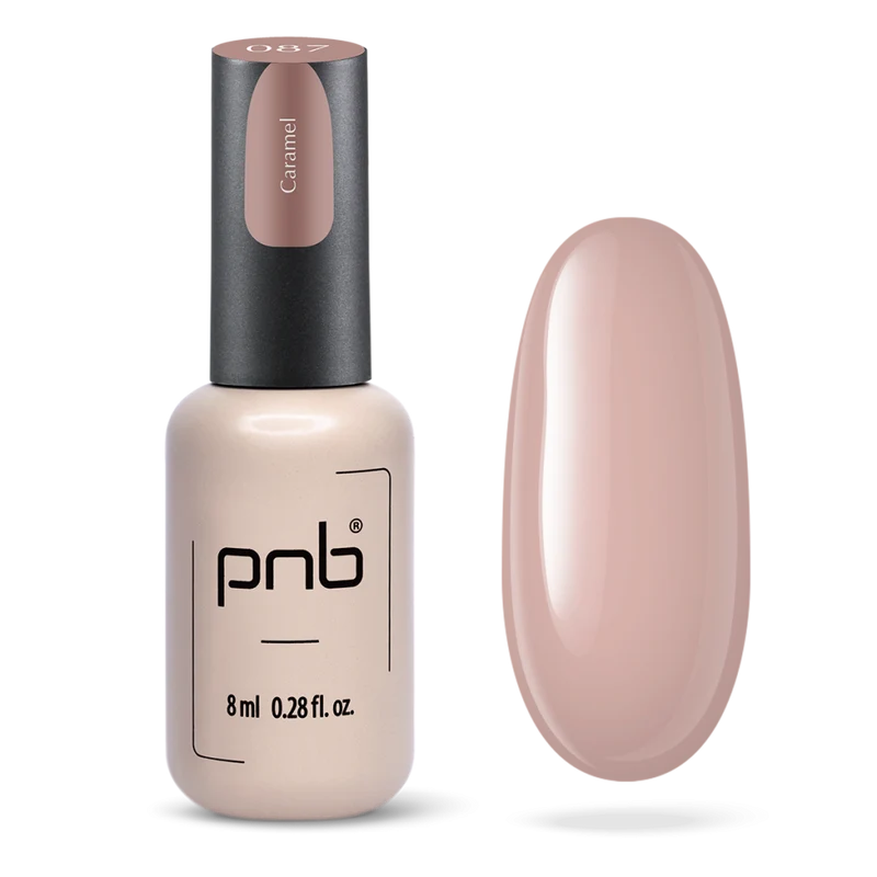 PNB beige gel nail polish 087 Caramel