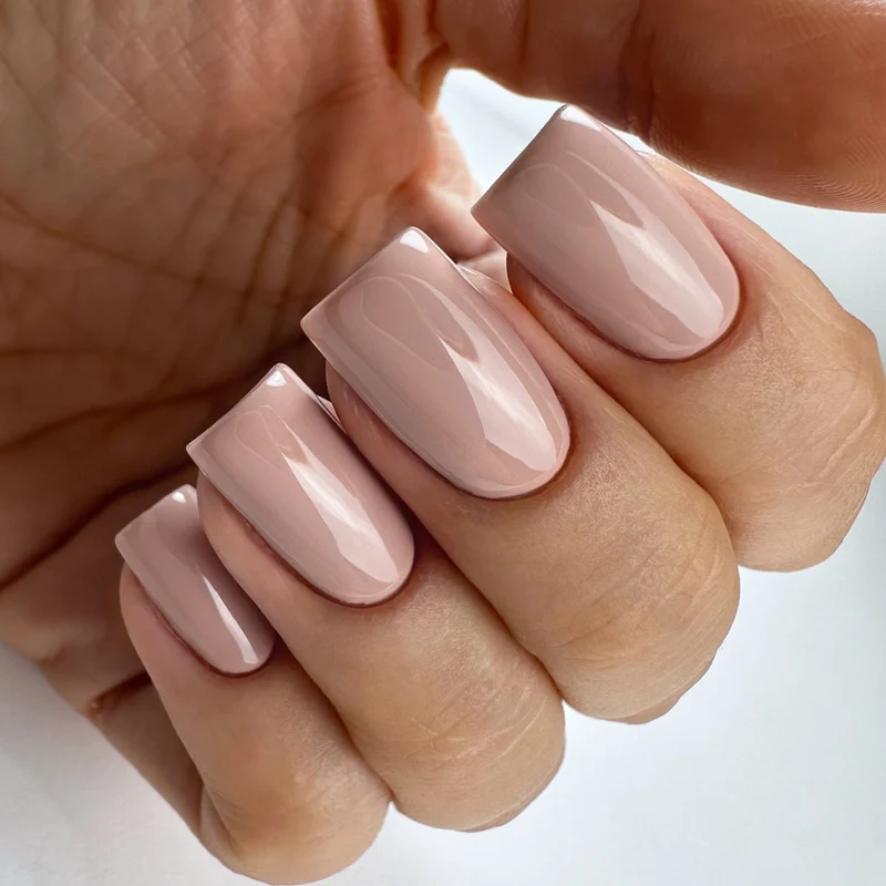 PNB beige gel nail polish 087 Caramel