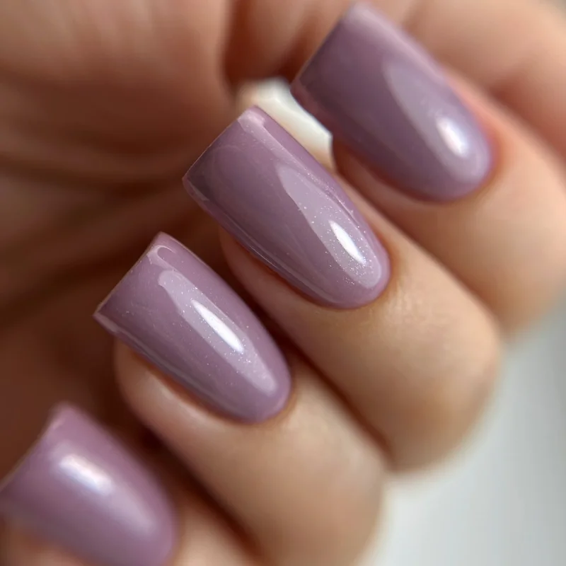 PNB purple gel nail polish 030 Rosy Lavender