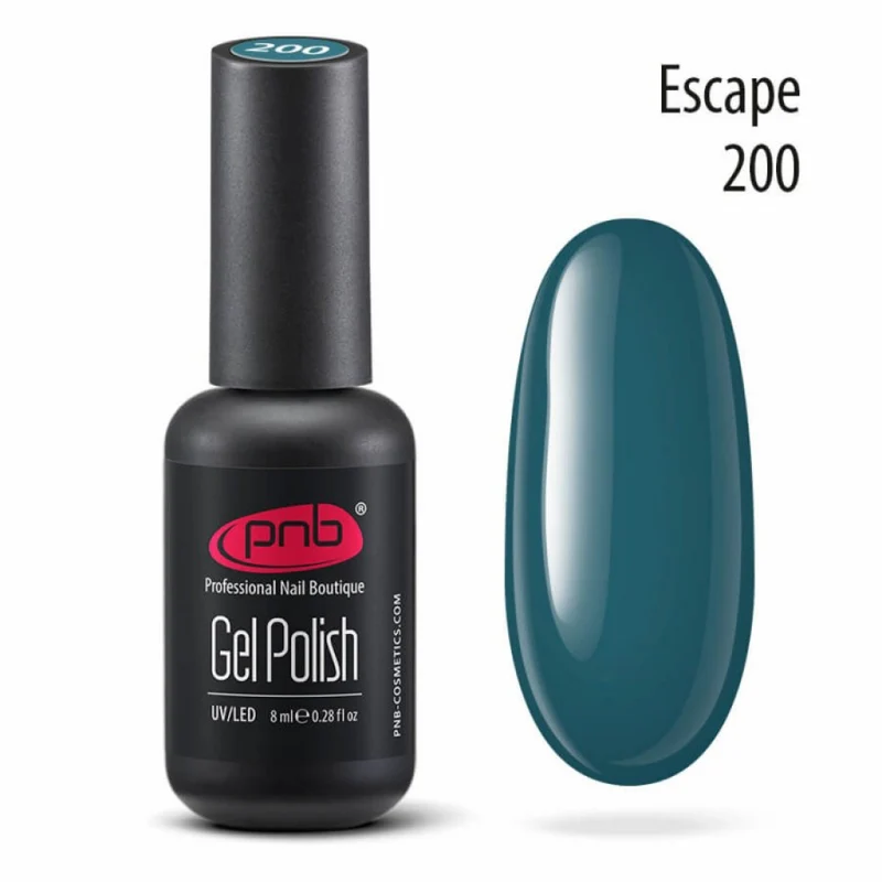 PNB blue green gel nail polish 200 Escape