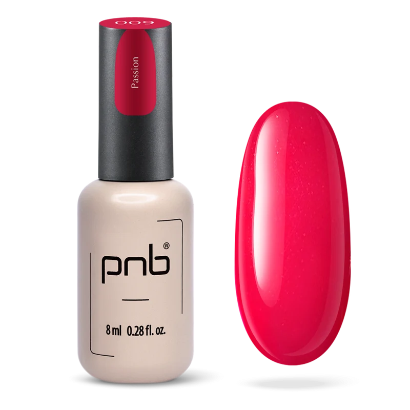 PNB red gel nail polish 009 Passion