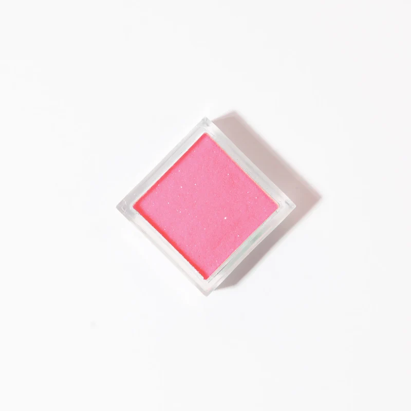 Glitterpuder neon-rot