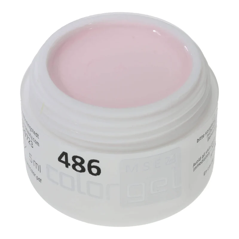 #486 Premium-PURE Color Gel 5ml Ein Hauch von Rosa