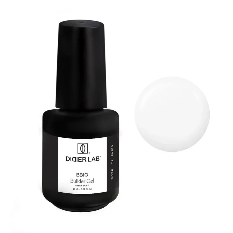 MILKY SOFT - BUILDER BOTTLE GEL BBIO (OHNE HEMA) 15 ml Didier Lab