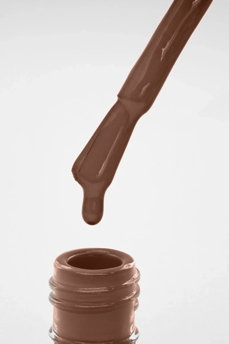 Nagellack SolarGel (lufttrocknend ) Choco Mousse 15ml Nr. 661 von Kinetics (TPO-free)