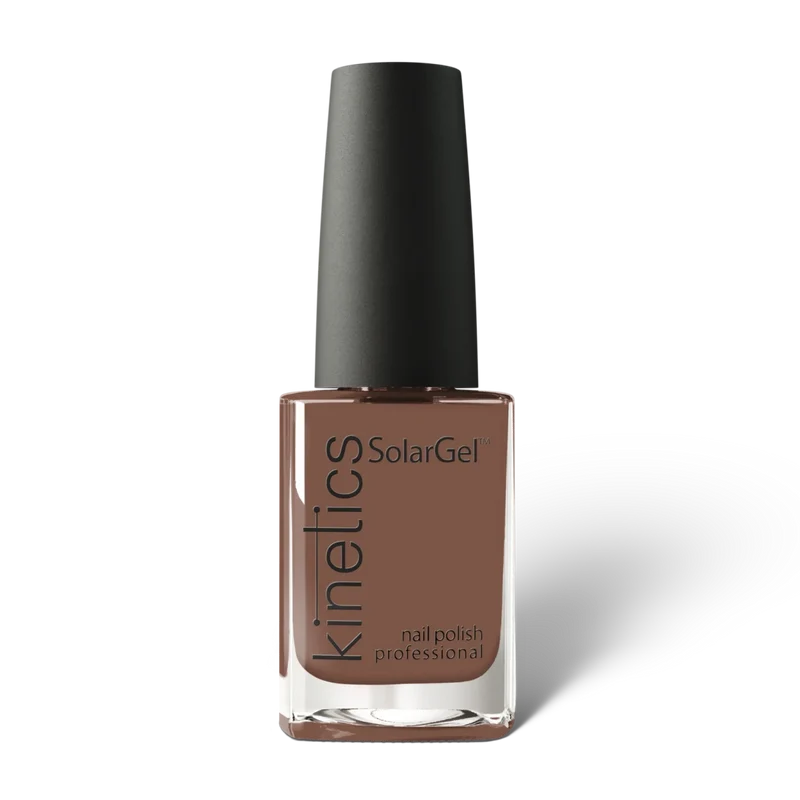 Nagellack SolarGel (lufttrocknend ) Choco Mousse 15ml Nr. 661 von Kinetics (TPO-free)