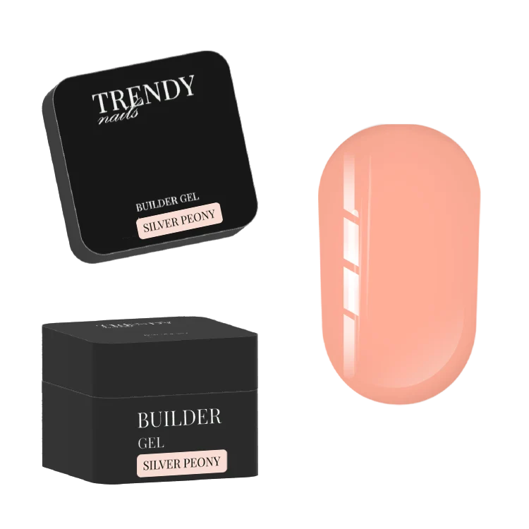Builder Gel in the Bottle Silver Peony 10ml/15ml/30ml (TPO-free)