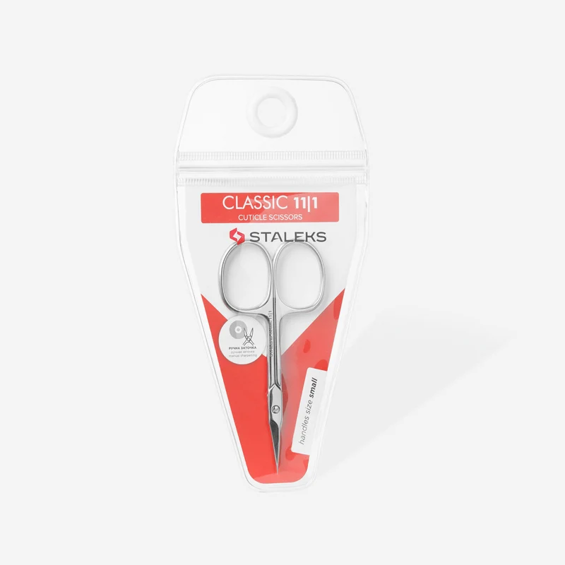 STALEKS PRO Classic 11 cuticle nail scissors, manicure nail tools, cuticle cutter SC-11/1