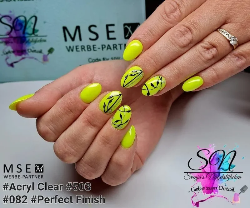 #503 Premium-DEKO Color Gel 5ml Neon Zitrone
