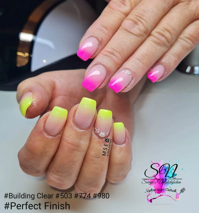 #503 Premium-DEKO Color Gel 5ml Neon Zitrone