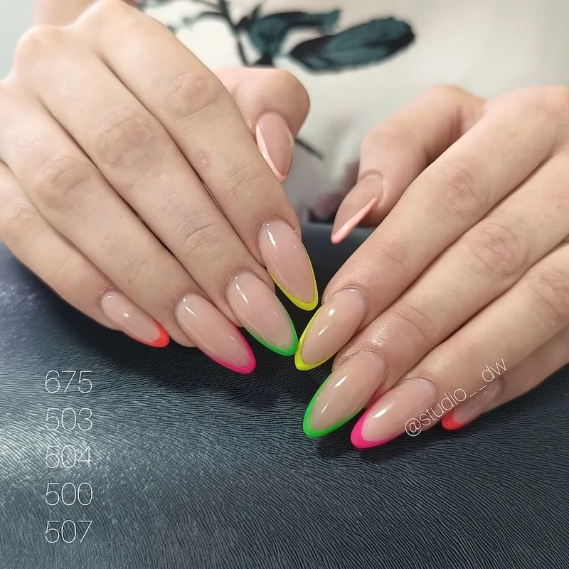 #503 Premium-DEKO Color Gel 5ml Neon Zitrone