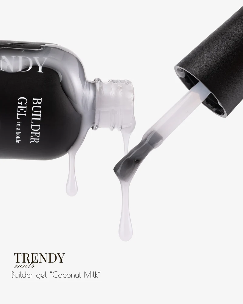 Builder Gel in der Flasche Coconut milk von Trendy Nails 15ml/ 30 ml (TPO-frei)