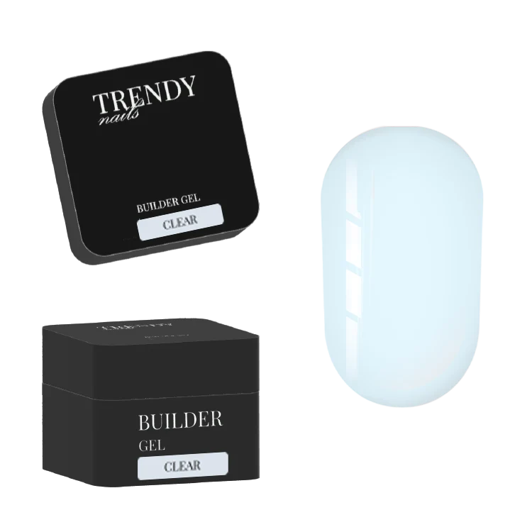 Builder Gel in der Flasche oder im Tiegel Clear von Trendy Nails 10ml-30ml (TPO-frei)