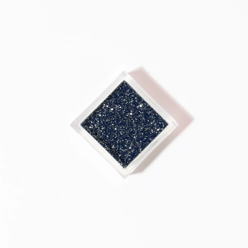Glitterpuder dunkelblau