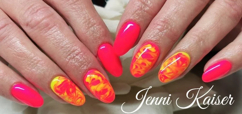 #484 Premium-PURE Color Gel 5ml Neon Hellrot