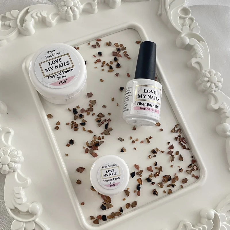 Fiber Base Gel für Problemnägel FB07 Tropical Peach 5ml-30ml (TPO_free)