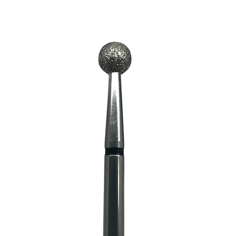 Diamond e-file nail drill bits - ball, medium grit cuticle cutter