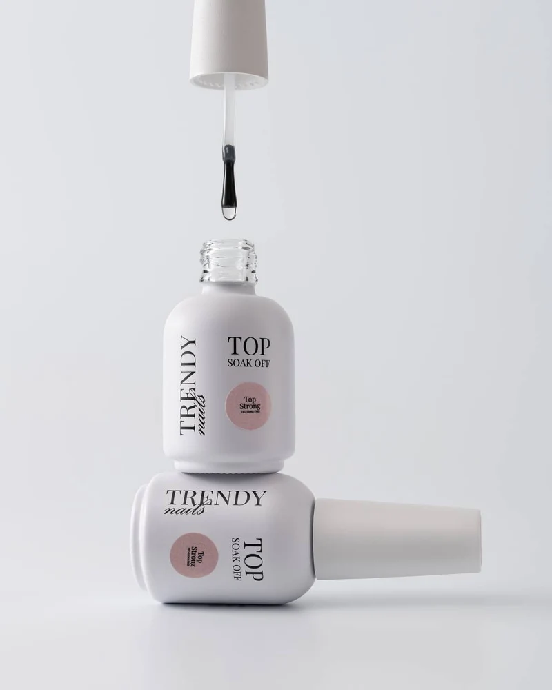 Top Gel Polish NO WIPE STRONG 5ml-30ml mit UV von Trendy Nails (TPO/HEMA-frei)