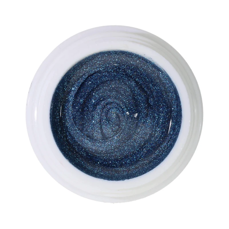 #577 Premium-GLITTER Color Gel 5ml Grau