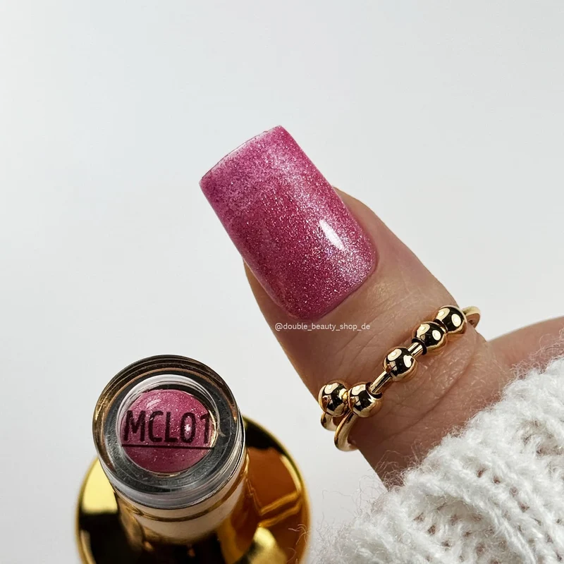 01 Moonlight Cat Eye - UV Nagellack Glow in the Dark ohne Hema 8ml MAKEAR