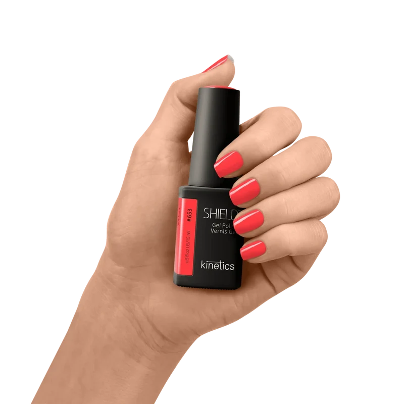 Kinetics SHIELD Gel Polish "Sunburn" Nr. 653 (15ml) (TPO/HEMA-free)