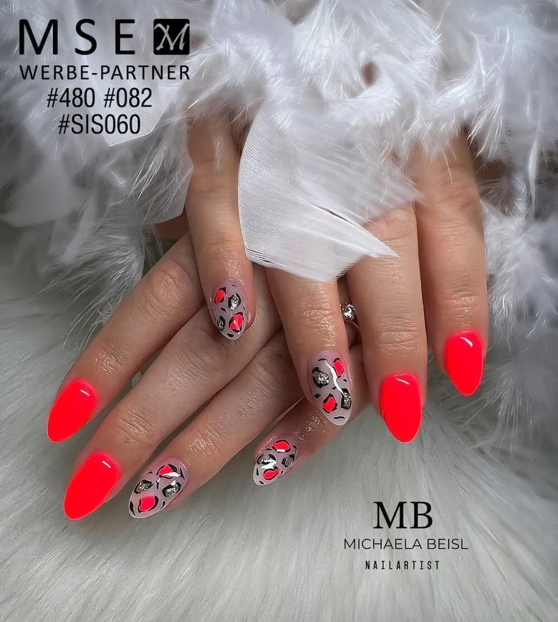 #480 Premium-PURE Color Gel 5ml Neonrot