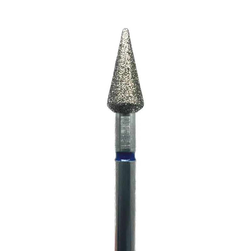 Diamond e-file nail drill bits - cone, medium grit cuticle cutter