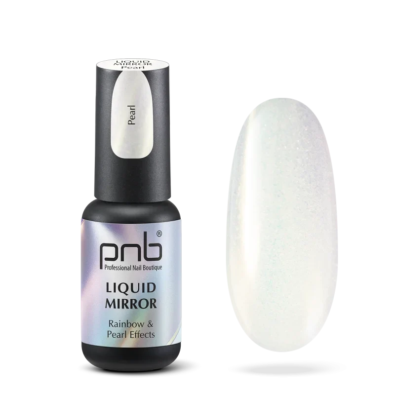 PNB Liquid Mirror gel polish Rainbow & Pearl 4ml