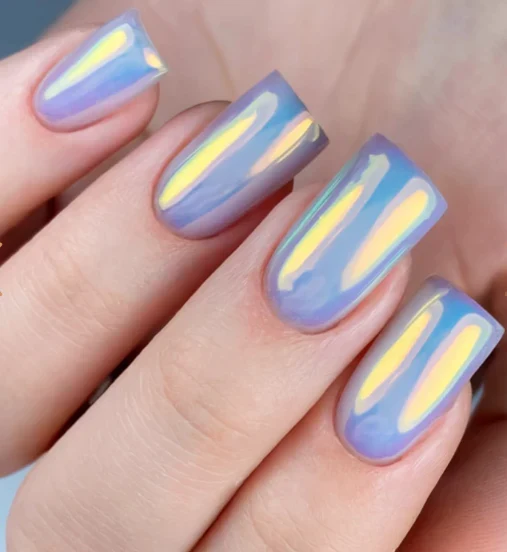 PNB Liquid Mirror gel polish Rainbow & Pearl 4ml
