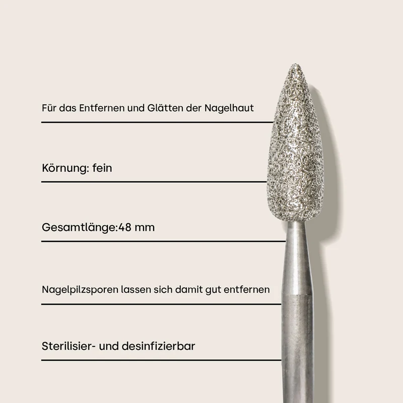 Nagelfräser Promed Diamant-Bit - kleiner Spitzkegel