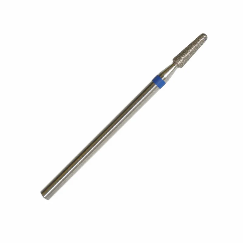 Diamantfräser Bit mittel Rundkegel (blau) in Größen: 1,0mm bis 5,0mm von KMIZ