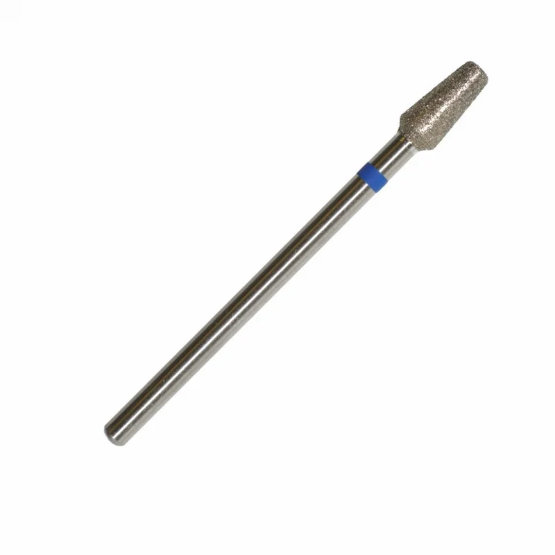 Diamantfräser Bit mittel Rundkegel (blau) in Größen: 1,0mm bis 5,0mm von KMIZ