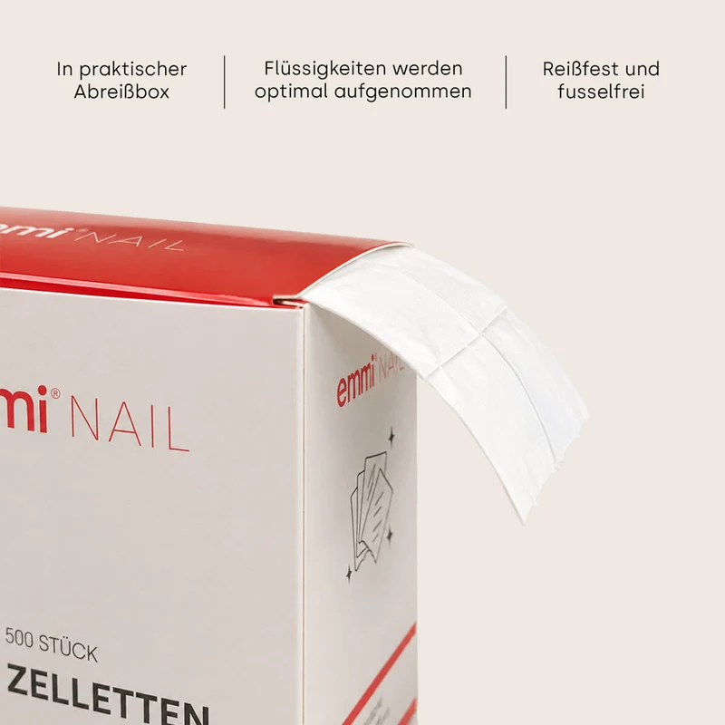 Zelletten fusselfrei 500St. mit Profi Abreißbox