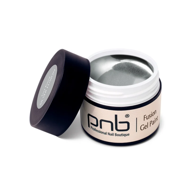 PNB Silver Fusion metallic gel nail polish