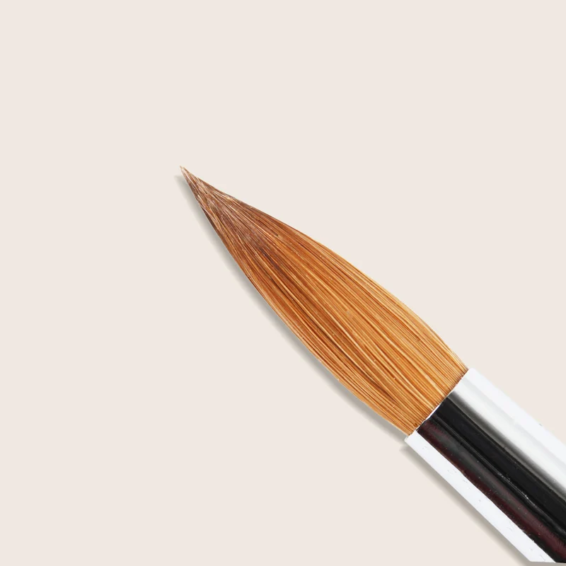 Acryl-Pinsel Gr.6, 100% Echthaar