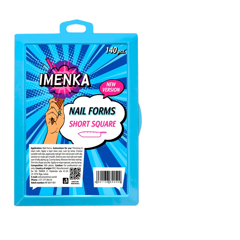 Nail Forms Imenka "Short Square" New 2. Version