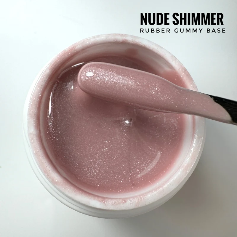 Camouflage Rubber Base 'Nude Shimmer' 5ml-50ml (TPO-Free)