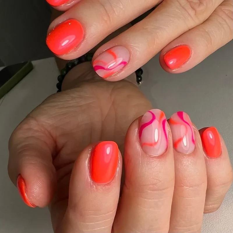 #561 Premium-DEKO Color Gel 5ml Neon Orange NOT FOR COSMETIC USE