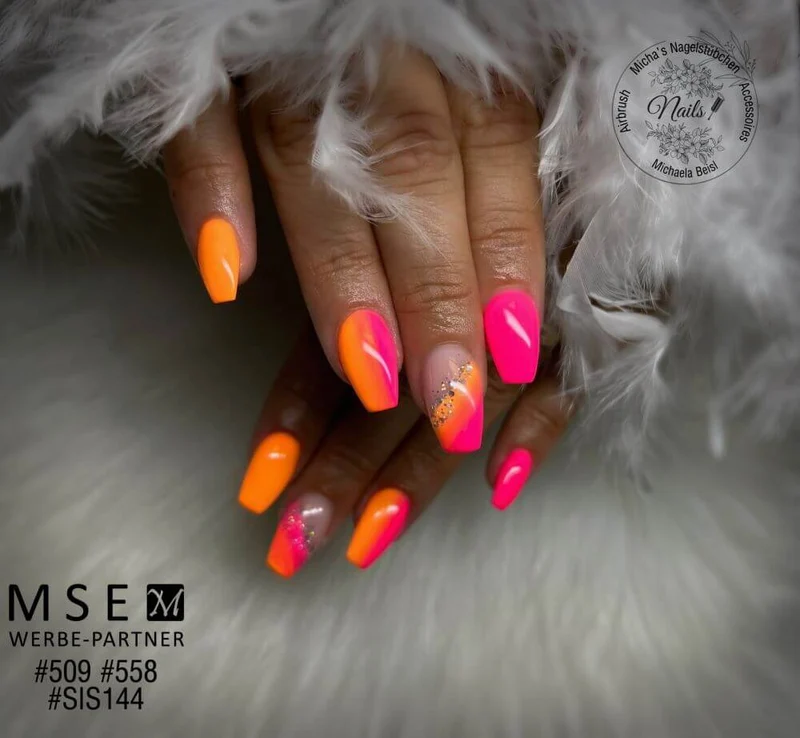 #558 Premium-DEKO Color Gel 5ml Neon Pink NOT FOR COSMETIC USE