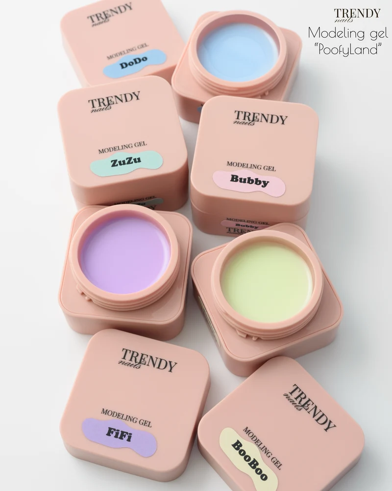Modeling Gel selbstglättend "Bubby" (TPO/HEMA-free)