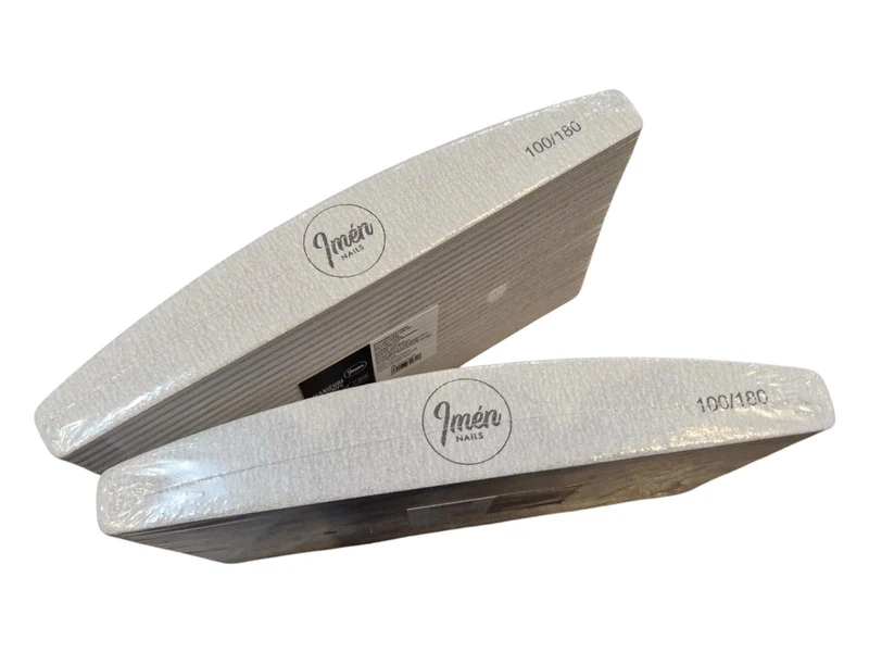 Sandnagelfeile halbmond 100/180 Grit von Imen 25st.