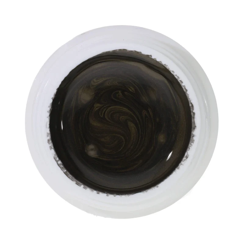 #468 Premium-EFFEKT Color Gel 5ml Schwarzoliv mit dezentem Perlglanz