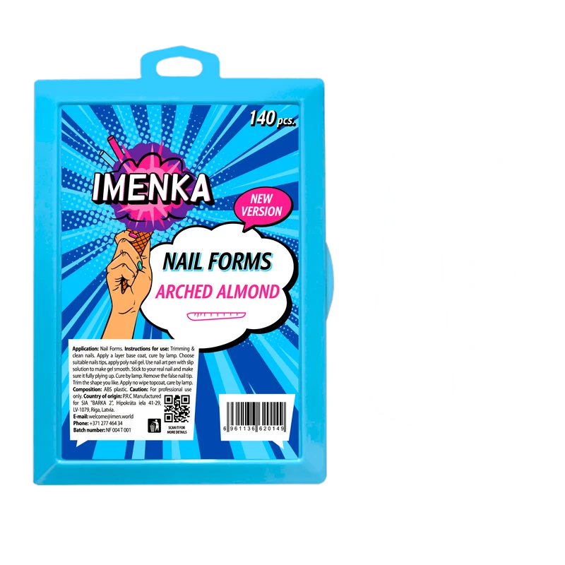 Nail Forms Imenka "Arched Almond" New 2. Version