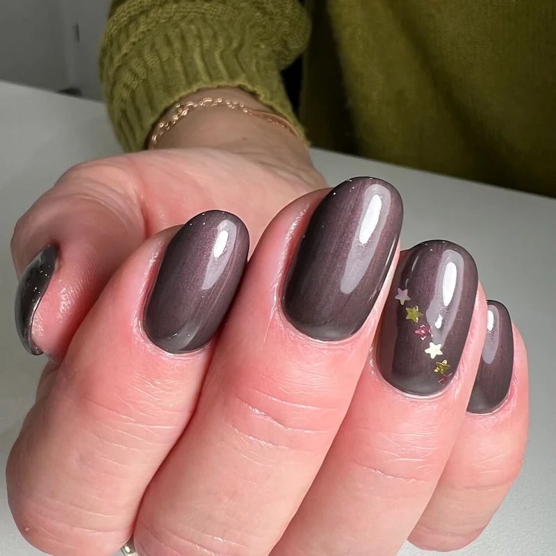 #467 Premium-EFFEKT Color Gel 5ml Schwarzrot mit dezentem Perlglanz