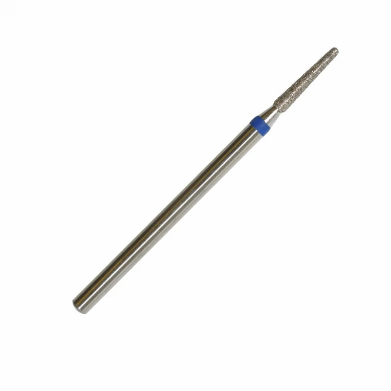 Diamantfräser Bit mittel Rundkegel (blau) in Größen: 1,2mm bis 2,5mm von KMIZ