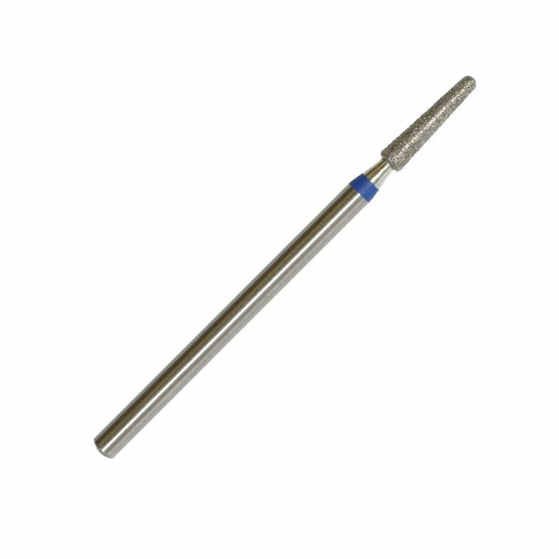 Diamantfräser Bit mittel Rundkegel (blau) in Größen: 1,2mm bis 2,5mm von KMIZ