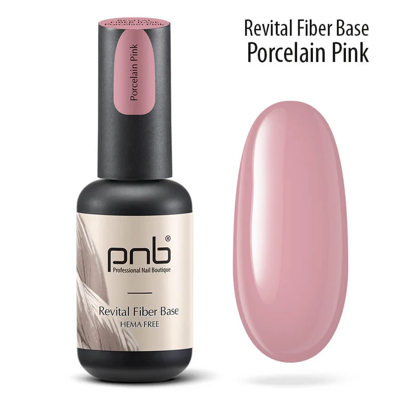 PNB HEMA FREE Revital Fiber Base Porcelain Pink 005